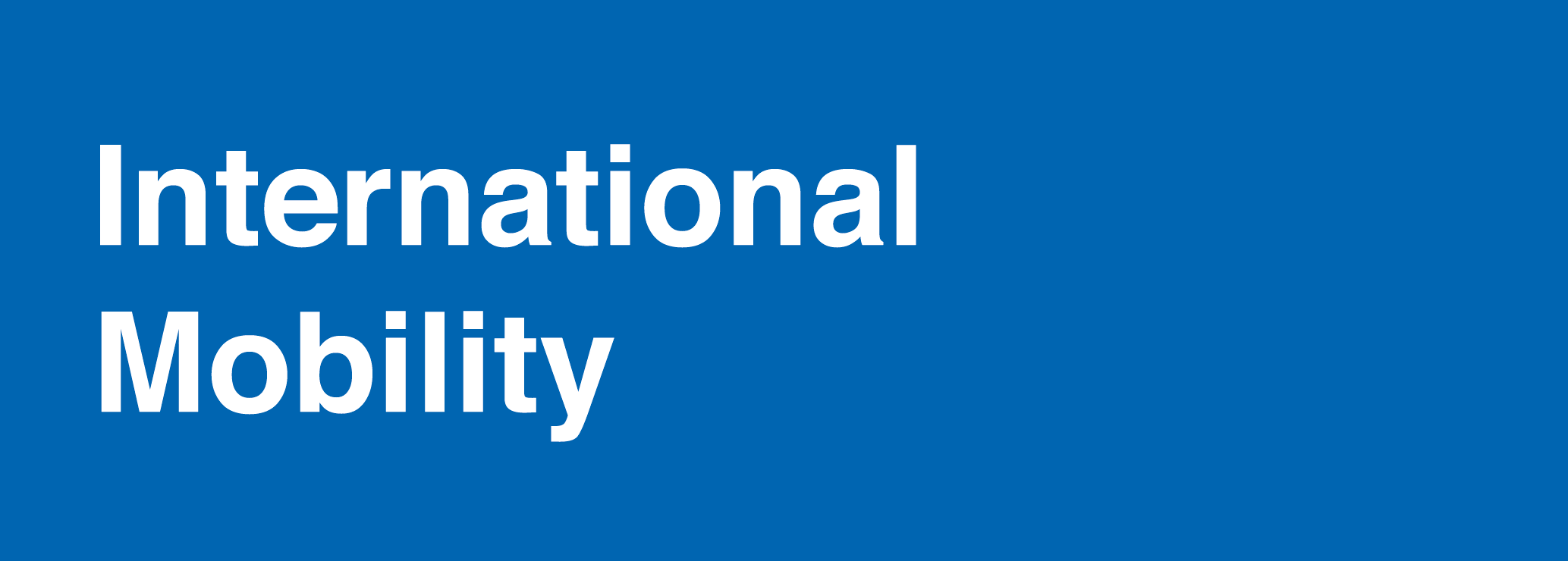 Movilidad Internacional